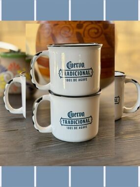 Cuervo “Tradicional” Mug Set, Excellent Condition, great gift, for coffee, decor